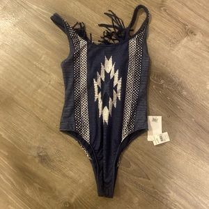 Rip curl fringe one-piece